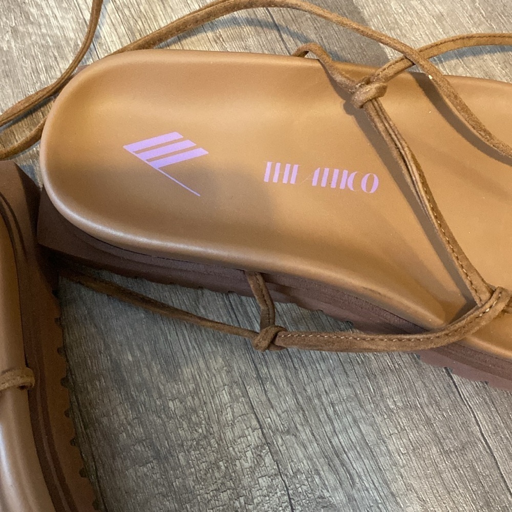"RENÉE" CIGAR FLAT THONG - Picture 3 of 7